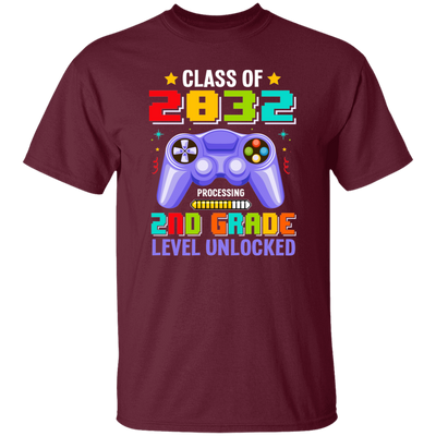 Class Of 2023, Processing 2nd Grade Level Unlocked Unisex T-Shirt