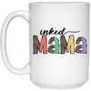 Inked Mama, Leopard Mama, Groovy Mama, Mother's Day White Mug