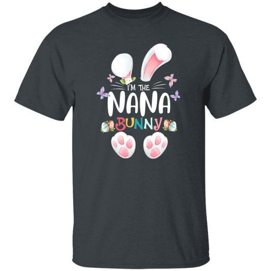Easter Day, I'm The Nana Bunny, Cute Bunny Easter Unisex T-Shirt