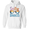 Salty Beach, Summer Vacation, Sunglasses With Sea Pullover Hoodie