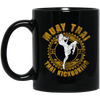 Muay Thai Lover, Kickboxing Player, Best Muay Thai, Love Martial Art Black Mug