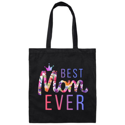 Galaxy Mom, Love Mother Gift, Best Mom Ever, Love My Mom, Mom's Gift Canvas Tote Bag