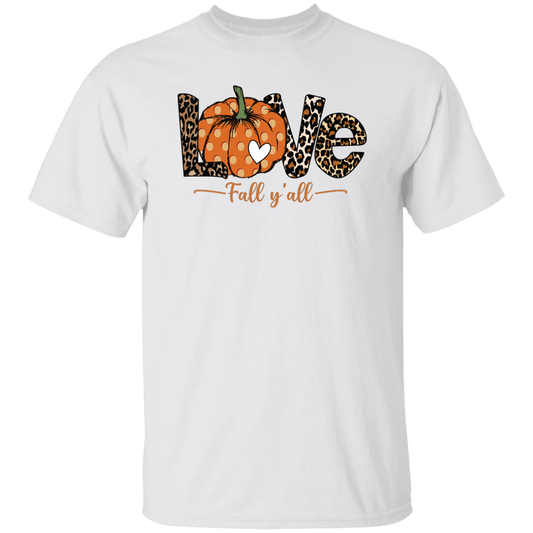 Love Fall, Y'All, Love Fall Season, Fall Quote, Fall Pumpkin Unisex T-Shirt