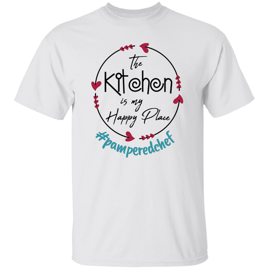 The Kitchen Is My Happy Place, Pampered Chef, Love Chef Unisex T-Shirt
