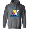 Exhale Unicorn Yoga, Please Exhale, Funny Yoga, Cute Unicorn Do Yoga Pullover Hoodie