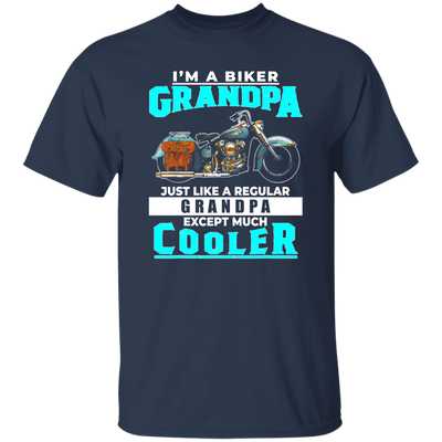 Best Love Grandpa, I Am A Biker Grandpa, Cooler Grandpa Gift Idea Unisex T-Shirt