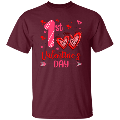 My First Valentine's Day, Valentine With You, First Love, Valentine's Day, Trendy Valentine Unisex T-Shirt