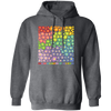 Celebrate Minds Of All Kinds, Colorfull Flower Pullover Hoodie