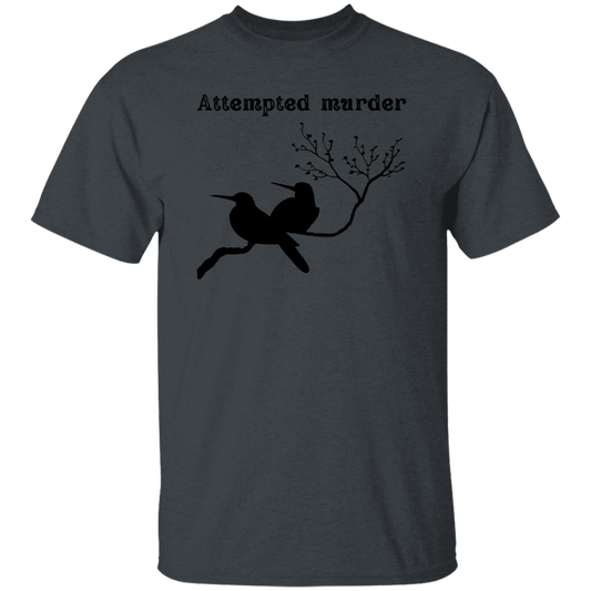 Attempted Murder, Couple Birds, Love Birds Silhouette Unisex T-Shirt