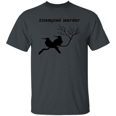 Attempted Murder, Couple Birds, Love Birds Silhouette Unisex T-Shirt