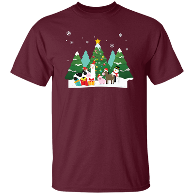 Funny Christmas, Animal Christmas, Merry Christmas, Trendy Christmas Unisex T-Shirt