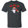 Ho Ho Ho, Funny Santa Claus, Cool Santa, Santa Jump To The House, Merry Christmas, Trendy Christmas Unisex T-Shirt