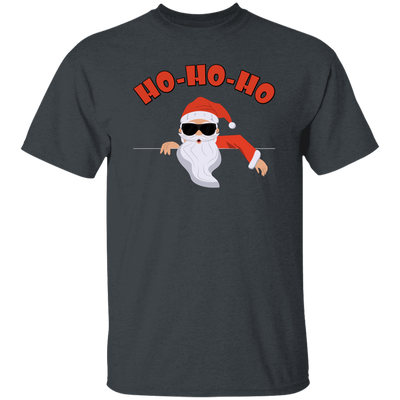 Ho Ho Ho, Funny Santa Claus, Cool Santa, Santa Jump To The House, Merry Christmas, Trendy Christmas Unisex T-Shirt