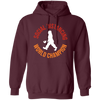 Bigfoot Gift, Social Distancing, World Champion, Retro Bigfoot Pullover Hoodie