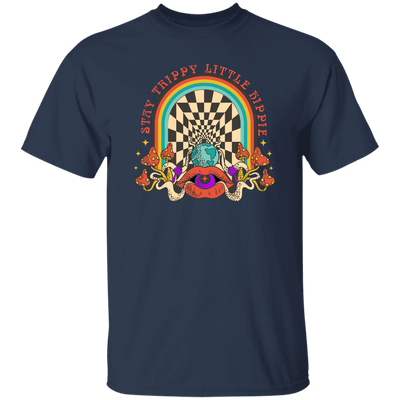 Stay Trippy Little Hippie, Groovy Hippie, Mushroom Unisex T-Shirt