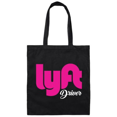 Lyft Gift, Lyft Driver, Lyft Design, Gift For Lyft Driver LYP03 Canvas Tote Bag