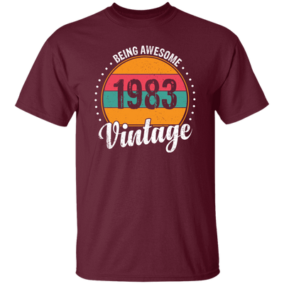 Being Awesome In 1983, Love 1983, Best 1983, My Love 1983, 1983 Gift Unisex T-Shirt