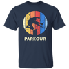 Cool Parkour, Freerunning Skirter Motif, Great Gift For Parkour, Freerunners Vintage Unisex T-Shirt