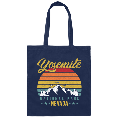 National Park, Yosemite National Park, Nevada Lover, Love Nevada And There Park Canvas Tote Bag
