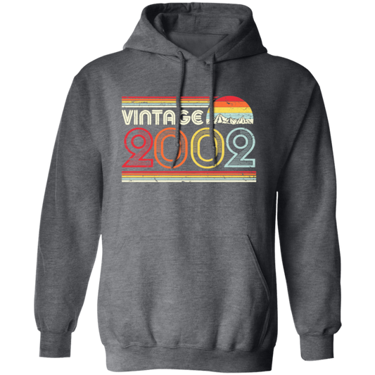 18th 2002 Birthday Gift, Product Classic, Vintage 2002, Love 2002 Pullover Hoodie