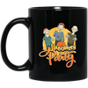 Halloween Party, Three Zombies, Zombie Boys, Trick Or Treat Black Mug