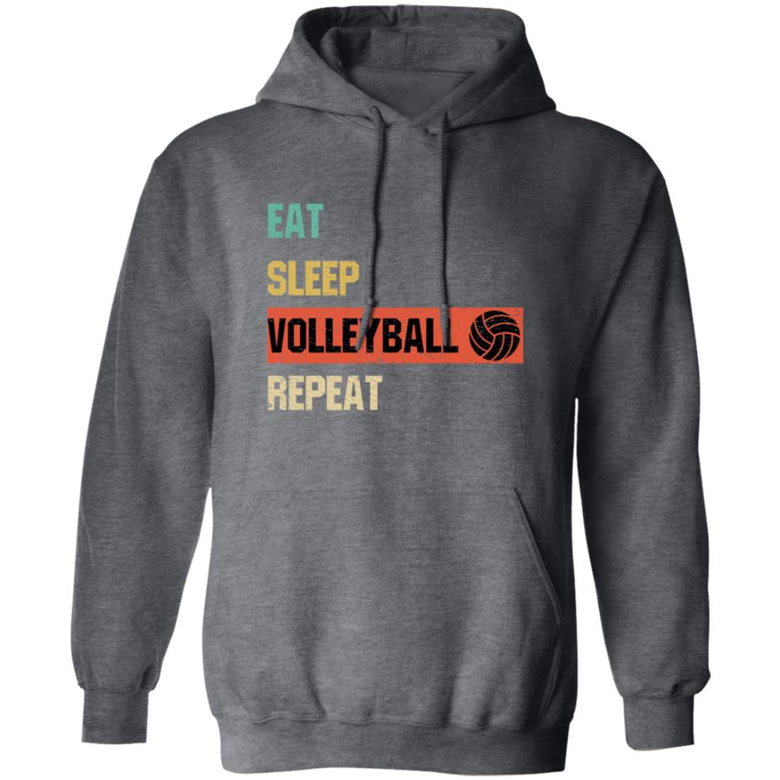 Eat Sleep Volleyball Repeat, Love Sport, Best Volleyball, Love Balls Pullover Hoodie