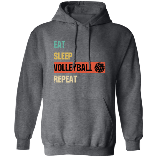 Eat Sleep Volleyball Repeat, Love Sport, Best Volleyball, Love Balls Pullover Hoodie