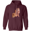 LA Sign, Hand Sign, Los Angeles Hand Sign, Love American Pullover Hoodie