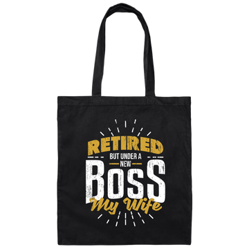 Retired Plan, Nice Retirement Present Canvas Tote Bag