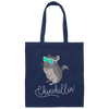 Funny Chinchilla Lovers Chinchillin Canvas Tote Bag