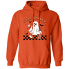 Stay Spooky, Happy Halloween, Cute Boo, Groovy Boo, Trendy Halloween Pullover Hoodie