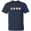 Funny Santa, Mini Santa Face, Merry Christmas, Trendy Christmas Unisex T-Shirt