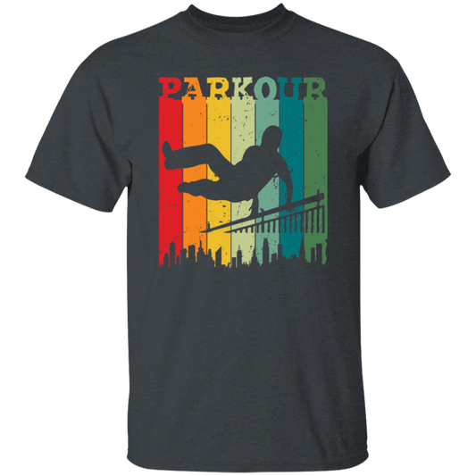 Parkour, Retro Surfing Player, Surfer, Surfing Team Unisex T-Shirt