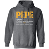 Pepe Gift, Pepe Definition, Another term for grandfather, Only Cooler Pullover Hoodie