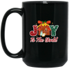 Joy To The World, Merry Xmas, Let Us Adore Him Black Mug