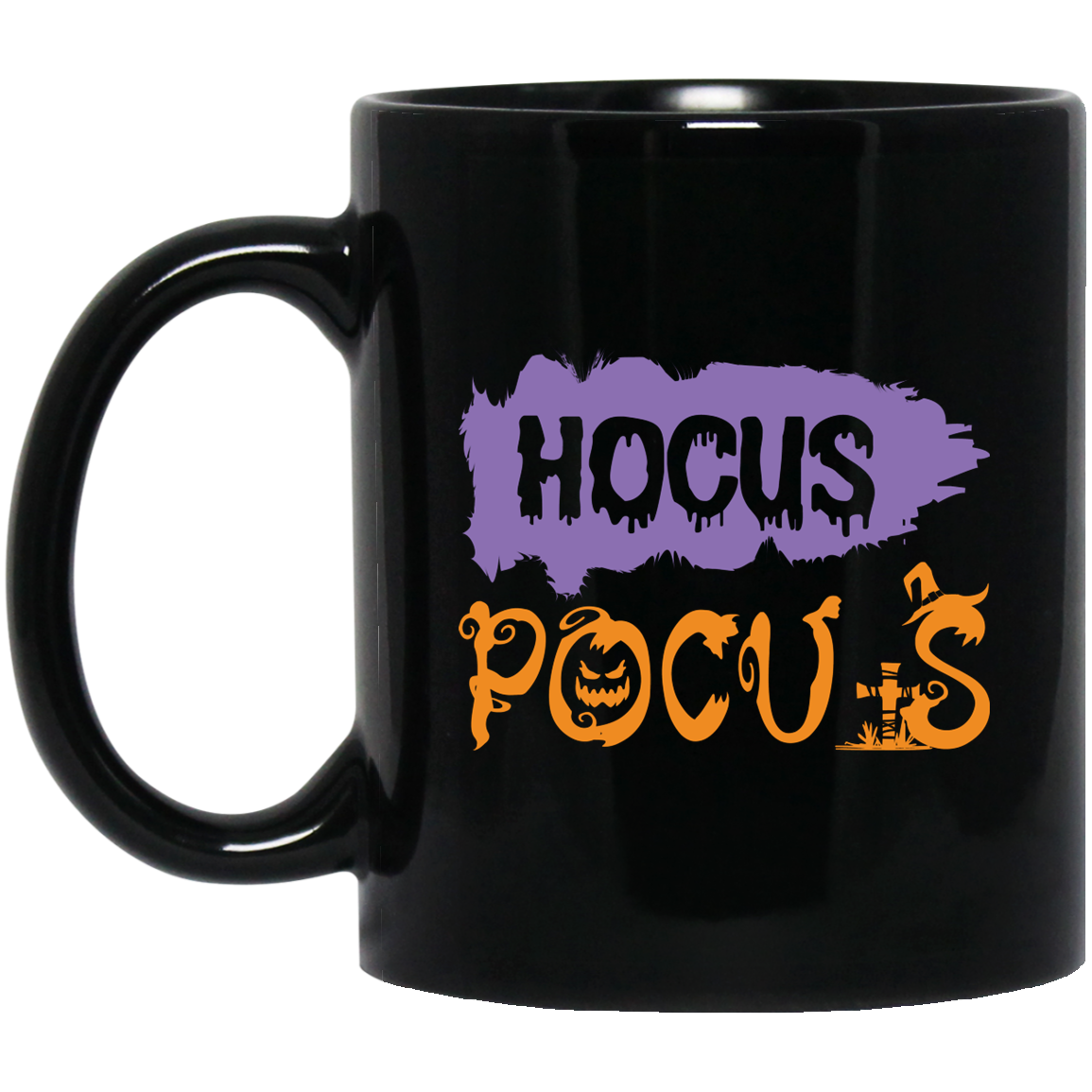 Hocus Pocus, Witch In Halloween, Mystery Halloween Black Mug