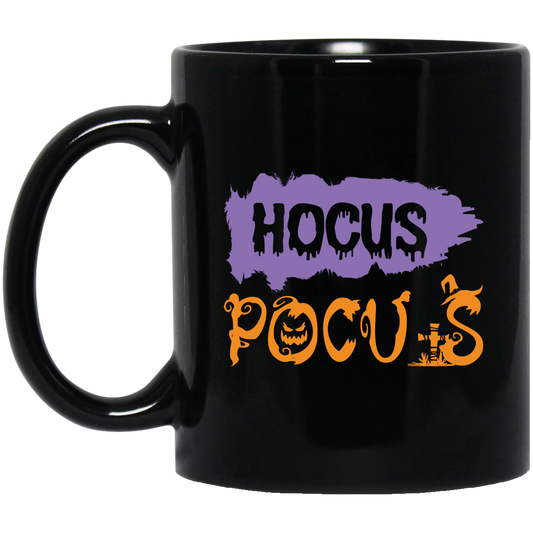 Hocus Pocus, Witch In Halloween, Mystery Halloween Black Mug