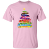 Crayon Xmas Tree, Crayon-mas Tree With Light Line, Merry Christmas, Trendy Christmas Unisex T-Shirt