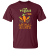 Love Carrot, Carrot Lover Gift, Vegan For Animal Right Unisex T-Shirt