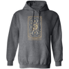 The Tarot Moon, Tarot Card, Moon Tarot, Moon Card Pullover Hoodie