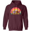 Sunshine Feeling Fine, Groovy Sunshine, Cute Sunshine Pullover Hoodie