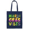 Mardi Gras Vibes, Mardi Gras Festival, Mardi Gras Day Canvas Tote Bag