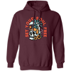 Set Your Soul Free, Cool Skull, Palm Tree On The Beach Pullover Hoodie