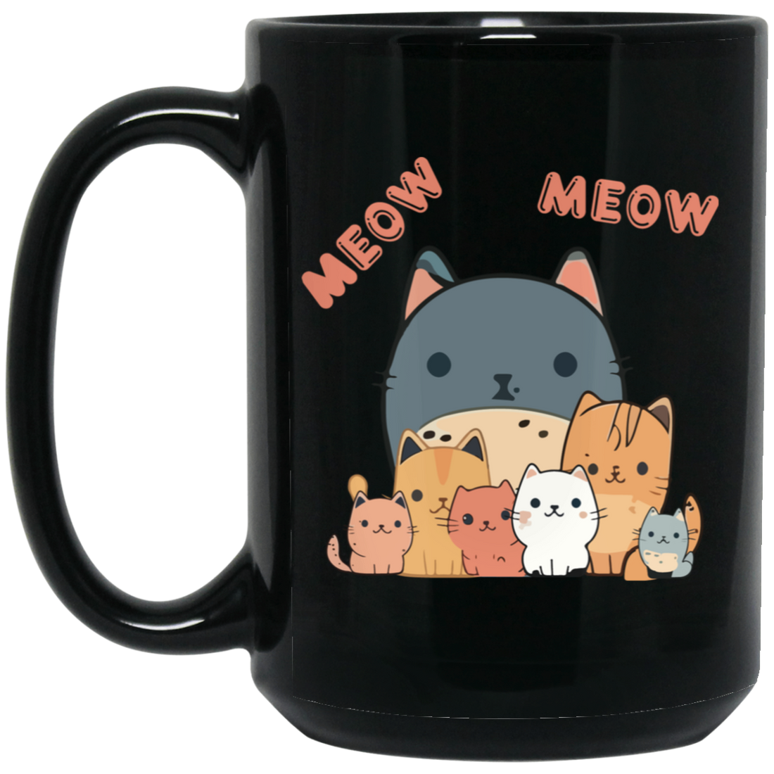 Cute Meow, Cat Lover, Cute Cat, Bundle Of Kitten, Cat Family