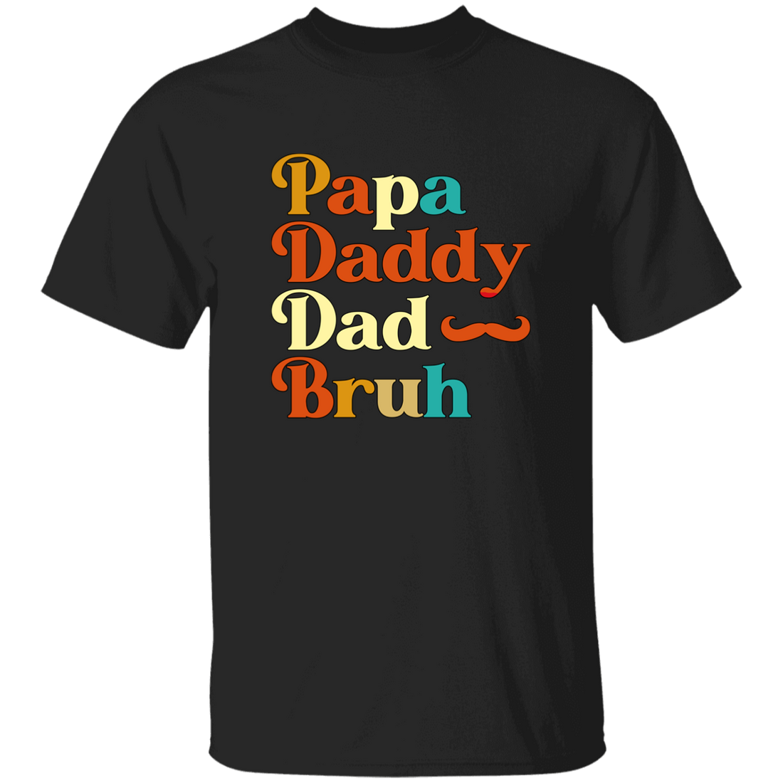 Daddy Bruh, Father's Day Gift, Love My Dad, Retro Daddy Bruh Unisex T-Shirt