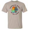 Mental Health, Normalize Minds Of All Kinds, Colorful Brain Unisex T-Shirt