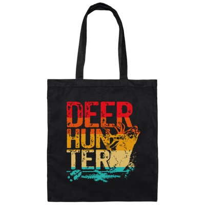 Cant Wait For Deer Hunting Season Deer Hunter Vintage Canvas Tote Bag