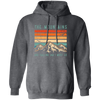 Mountains Are Calling, And I Must Go, Retro Mountain Gift, Mountain Pullover Hoodie