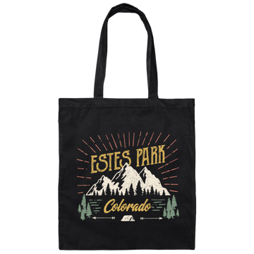Colorado Park, National Park Lover, Estes Park Lover, Best Park Gift Canvas Tote Bag