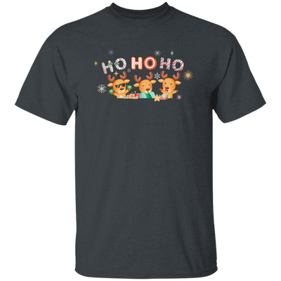 Christmas Reindeer, Ho Ho Ho, Cute Xmas Reindeer, Merry Christmas, Trendy Chrismas Unisex T-Shirt